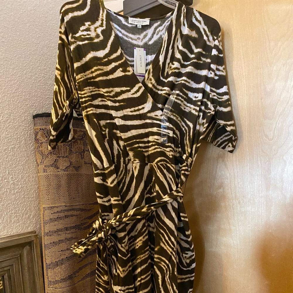 Jones New York 2x  stretch dress